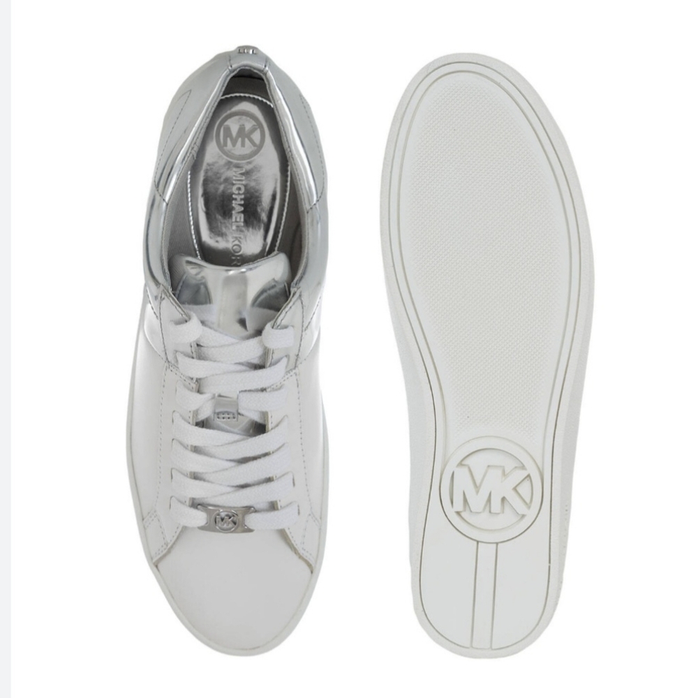 Michael Kors White Sneakers Minimalist Design